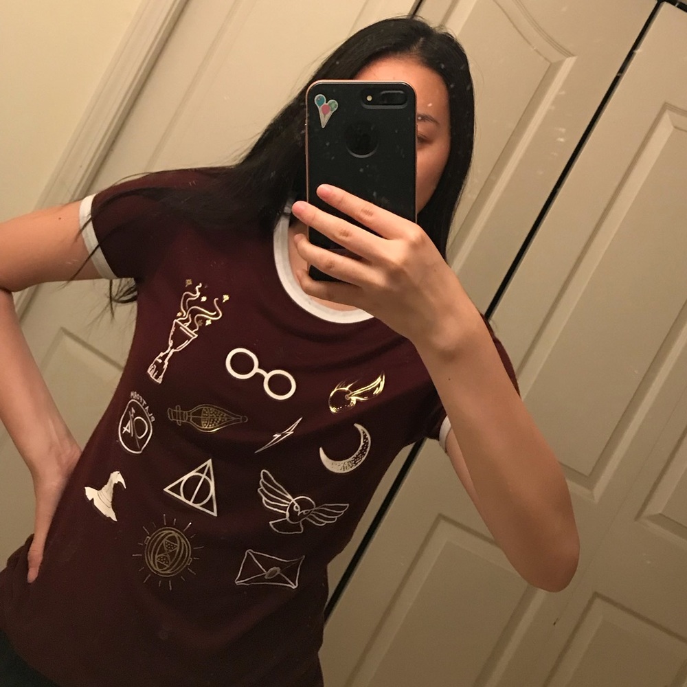Harry Potter T-Shirt with white rim